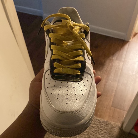 Available Now // Air Force 1 Low With Gold Links and Reflective Zebra Prints - Picture 2 of 4